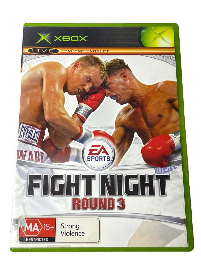 Fight Night Round 3 Xbox *No Manual*