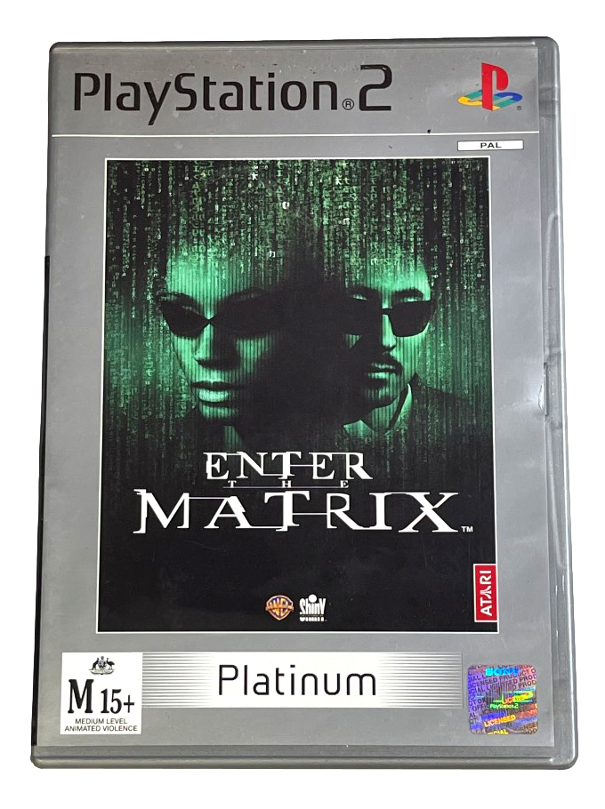 Enter The Matrix PS2 (Platinum) PAL *Complete* (Preowned)
