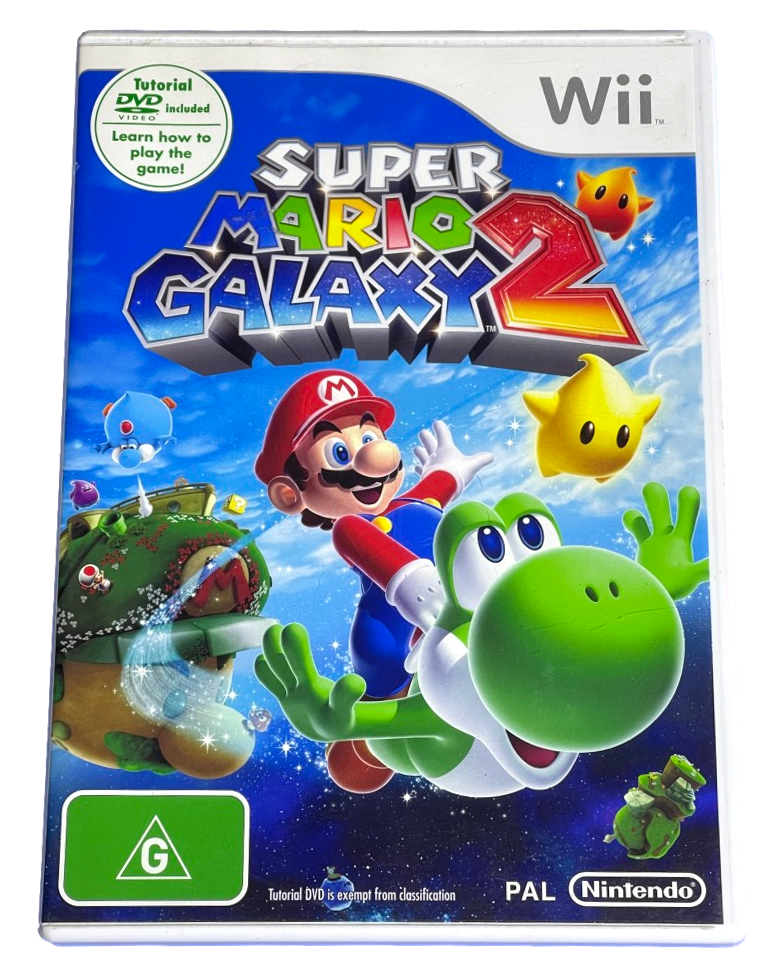 Super Mario Galaxy 2 Nintendo Wii PAL *Complete*  Wii U Compatible (Pre-Owned)