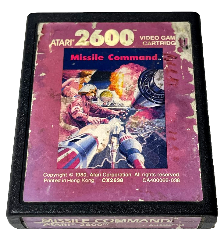 Missile Command Atari 2600 *Cartridge Only*