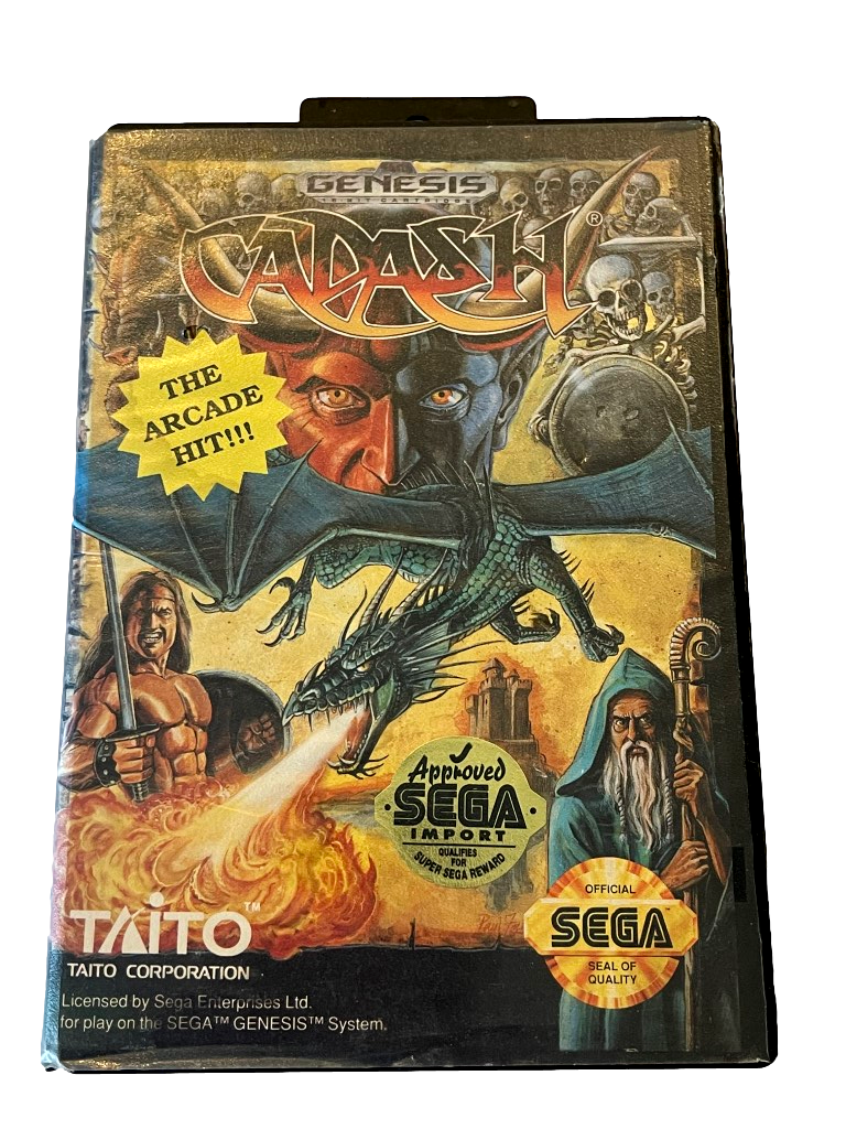 Cadash Sega Mega Drive *No Manual* Genesis (Pre-Owned)