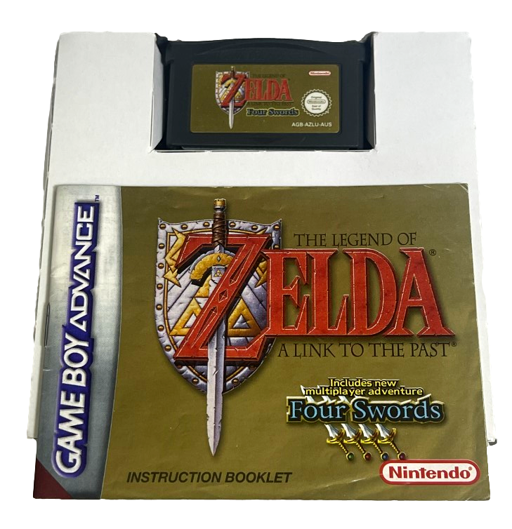 The Legend of Zelda Four Swords Gameboy Advanced GBA *Manual* Boxed (Pre-Owned)