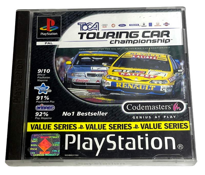 Toca Touring Car Championship PS1 PS2 PS3 PAL *Complete* (Preowned)