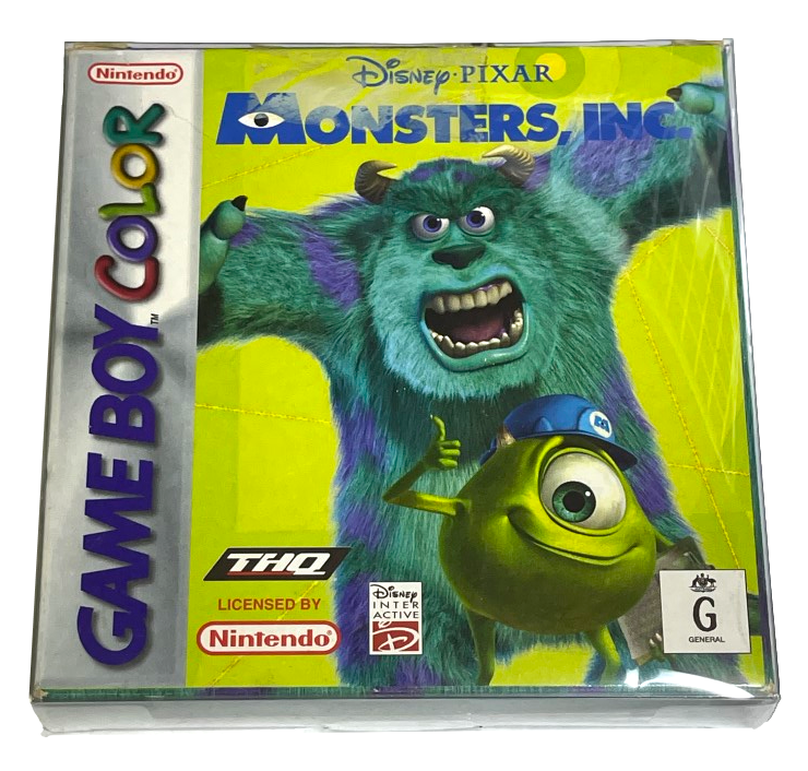 Disney Pixar Monsters, Inc. Nintendo Gameboy Boxed *Complete* (Preowned)