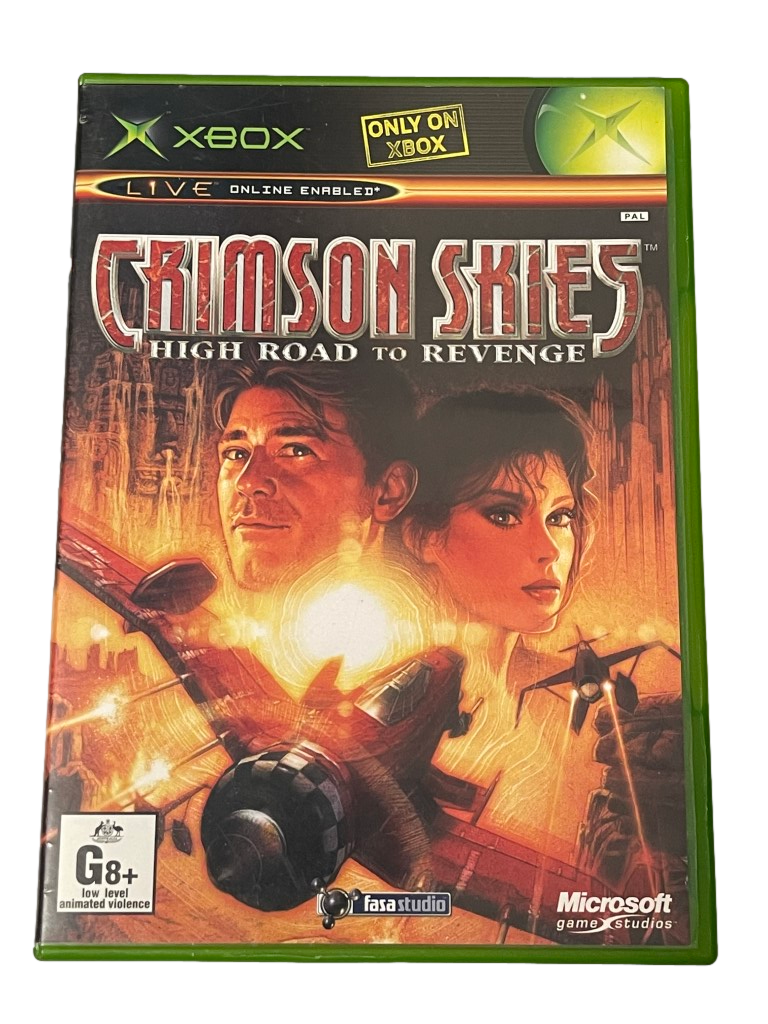 Crimson Skies High Road to Revenge XBOX Original PAL *Complete* (Pre-Owned)