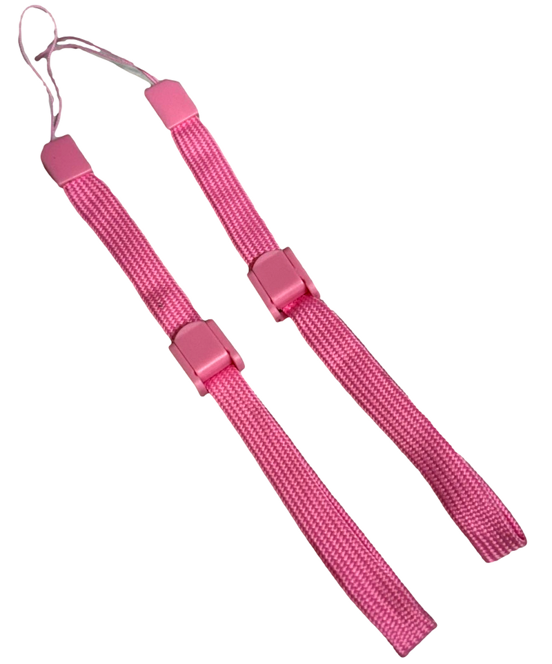 2 x Replacement Nintendo Wii Wristband Lanyard Strap Wii U Pink