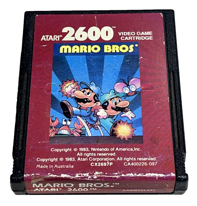 Mario Bros Atari 2600 *Cartridge Only*  (Preowned)