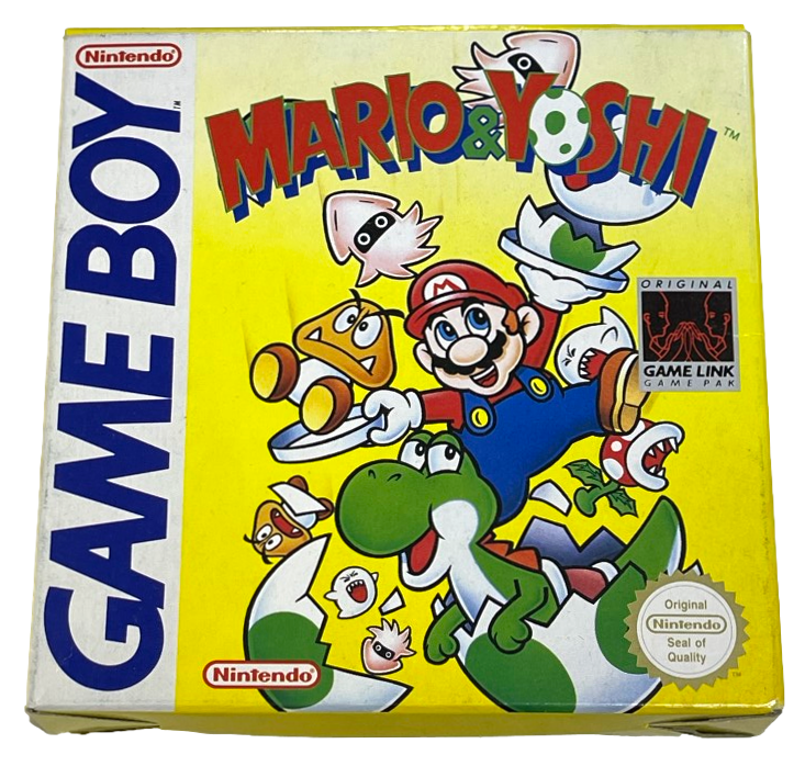 Mario & Yoshi Nintendo Gameboy *Complete* Boxed (Preowned)