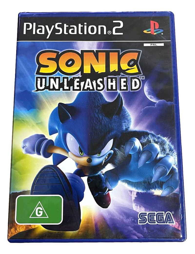 Sonic Unleashed PS2 PAL *Brand New Sealed*