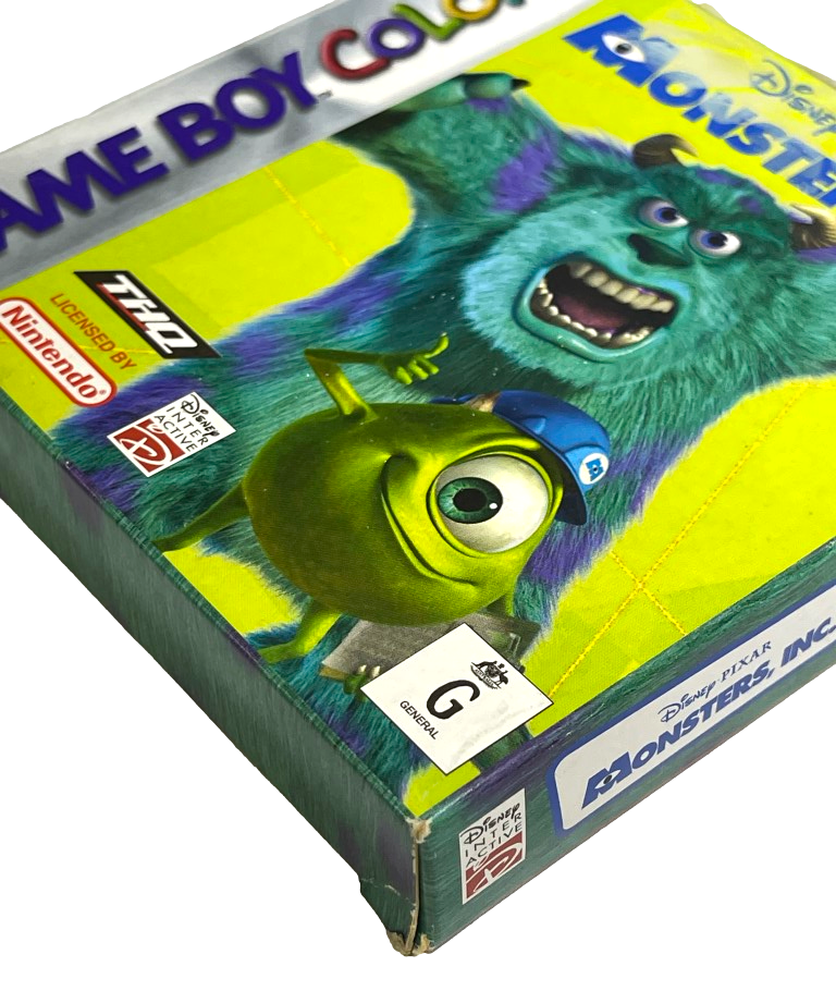 Disney Pixar Monsters, Inc. Nintendo Gameboy Boxed *Complete* (Preowned)