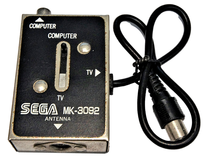 Genuine SEGA Master System RF Switch MK-3092 Aerial Splitter Box