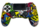 Silicone Cover For PS4 Controller Case Skin - Skulls