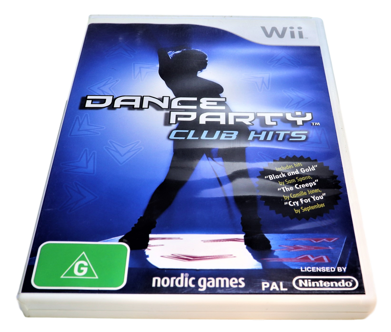Dance Party Club Hits Nintendo Wii PAL *Complete* (Pre-Owned)
