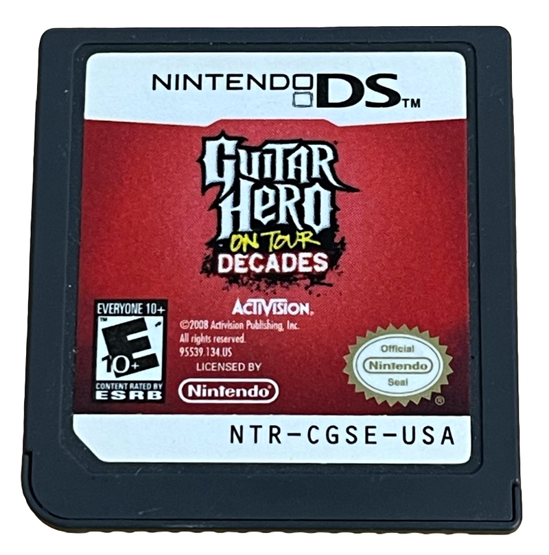 Guitar Hero On Tour Decades Nintendo DS 2DS 3DS *Cartridge Only* (Preowned)