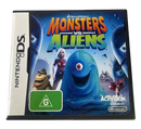 Monsters Vs Aliens Nintendo DS 2DS 3DS Game *No Manual* (Pre-Owned)