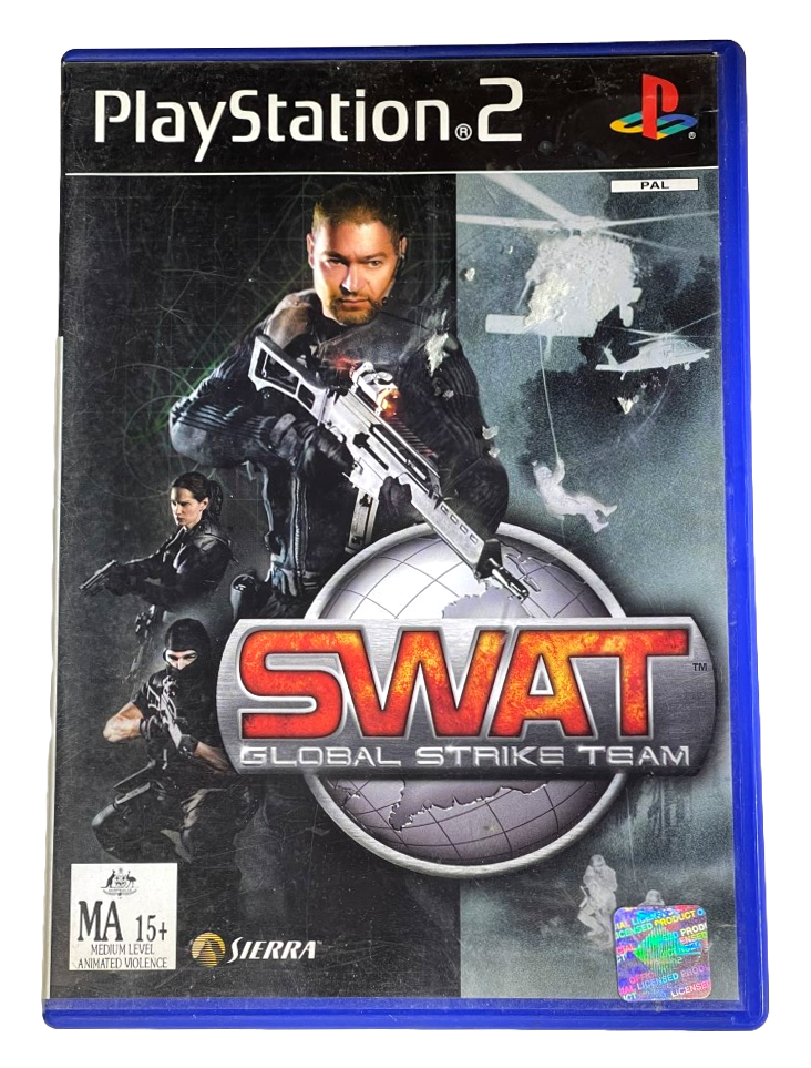 SWAT Global Strike Team PS2 PAL *No Manual*  (Preowned)