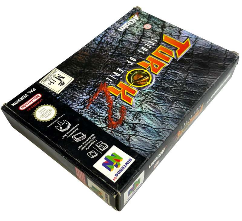 Turok 2 Seeds of Evil Nintendo 64 N64 Boxed PAL *Complete*