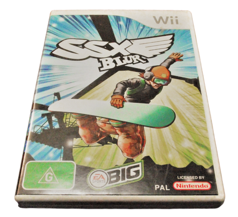 SSX Blur Nintendo Wii PAL *No Manual* Wii U Compatible (Pre-Owned)