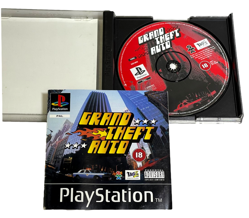 Grand Theft Auto PS1 PS2 PS3 PAL *Complete* (Preowned)