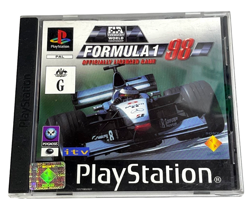 Formula 1 98 PS1 PS2 PS3 PAL *No Manual* (Preowned)