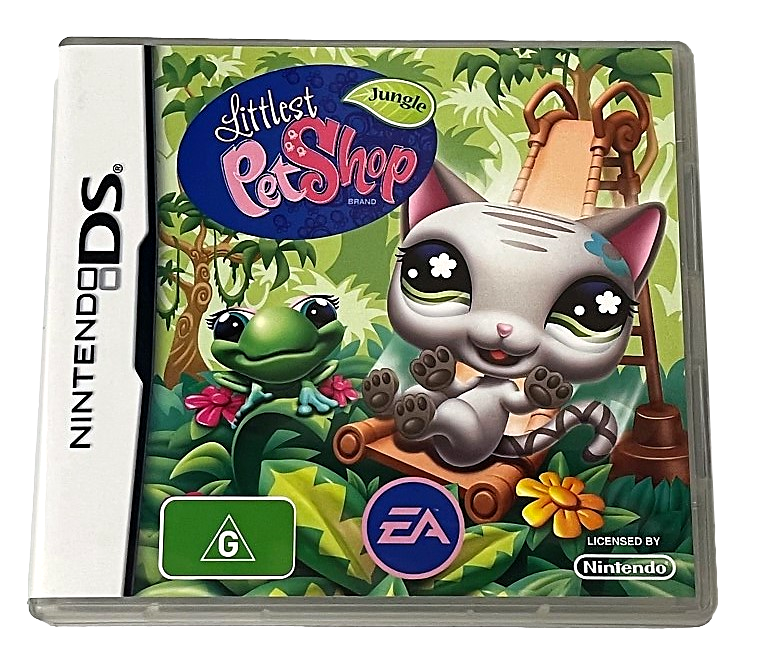 Littlest Pet Shop Jungle Nintendo DS 3DS Game  *Complete* (Pre-Owned)