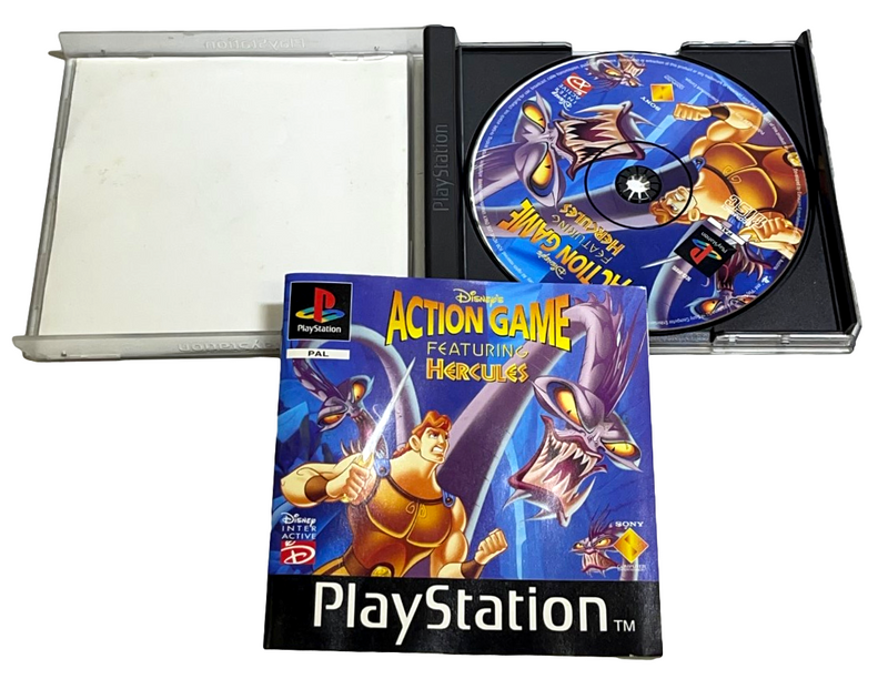 Disney Action Game Featuring Hercules PS1 PS2 PS3 PAL *Complete* (Preowned)