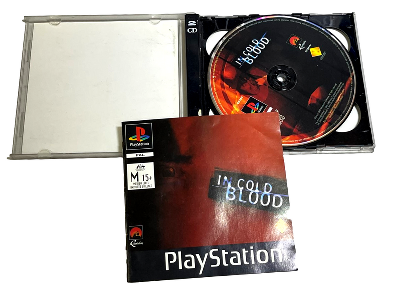 In Cold Blood PS1 PS2 PS3 PAL *Complete* (Preowned)