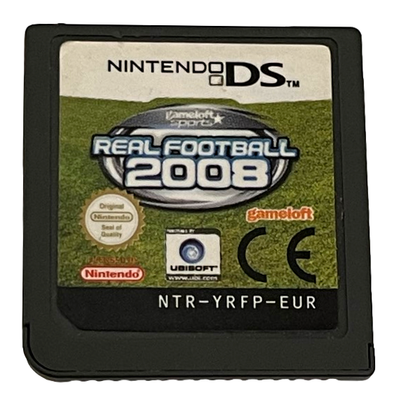 Real Football 2008 Nintendo DS 2DS 3DS Game *Cartridge Only* (Preowned)