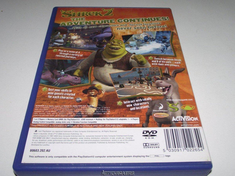 Shrek 2 PS2 PAL *Complete* (Preowned)