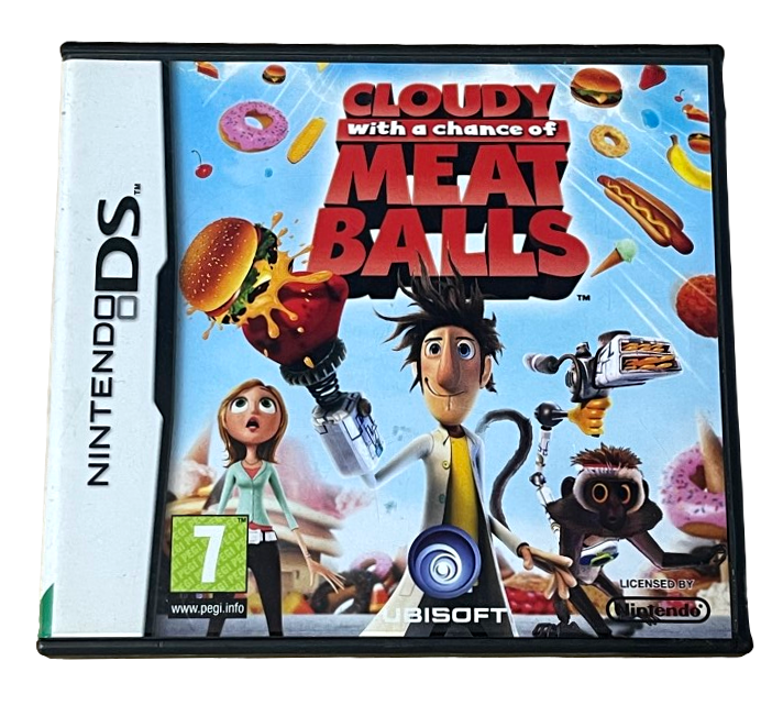 Cloudy with a Chance of Meat Balls Nintendo DS 2DS 3DS Game *Complete* (Pre-Owned)