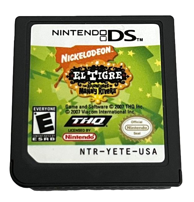 El Tigre The Adventures of Manny Rivera Nintendo DS 2DS 3DS Game *Cartridge Only* (Pre-Owned)