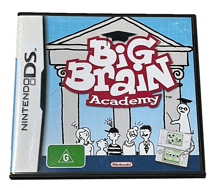 Big Brain Academy Nintendo DS 2DS 3DS Game *Complete* (Preowned)