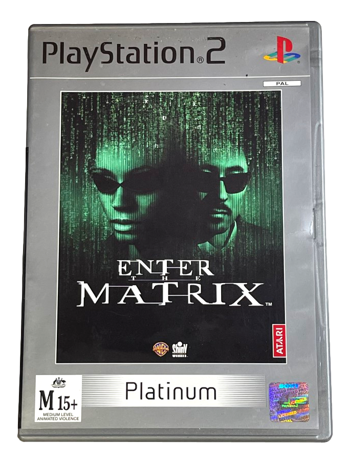 Enter The Matrix PS2 (Platinum) PAL *No Manual* (Pre-Owned)