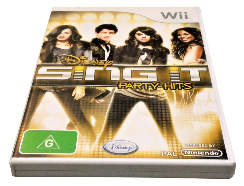 Disney Sing It Party Hits Nintendo Wii PAL *Complete* Wii U (Pre-Owned)