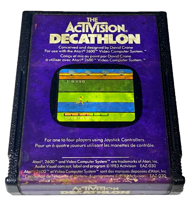 Decathlon Atari 2600 *Cartridge Only* (Pre-Owned)