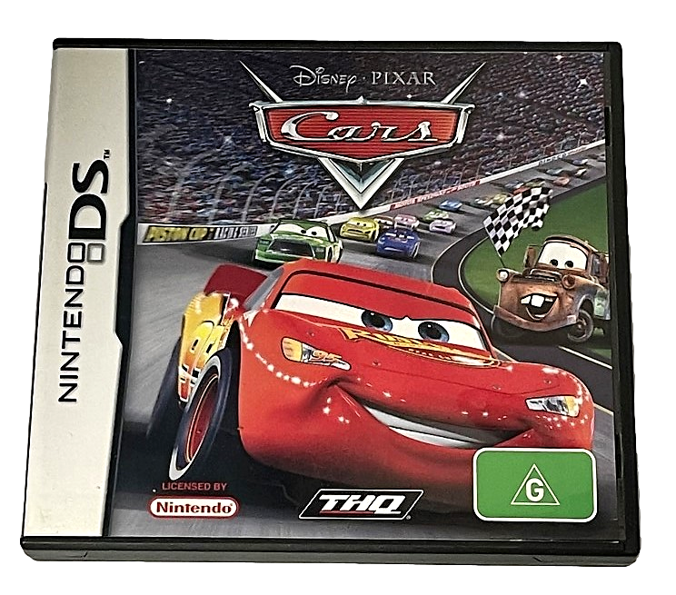 Cars Disney Pixar Nintendo DS 2DS 3DS *No Manual* (Pre-Owned)