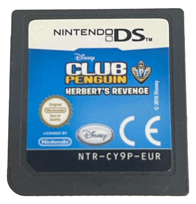 Club Penguin Herbert's Revenge Nintendo DS 2DS 3DS Game *Cartridge Only* (Pre-Owned)