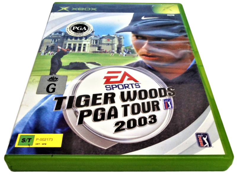 Tiger Woods PGA Tour 2003 XBOX Original PAL *Complete* (Pre-Owned)