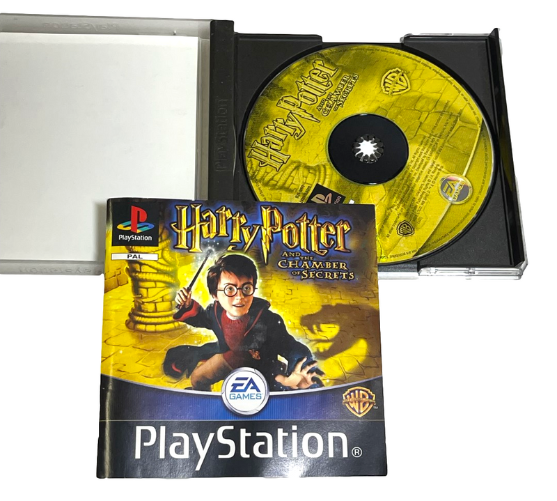 Harry Potter and the Chamber of Secrets PS1 PS2 PS3 PAL *Complete* (Preowned)