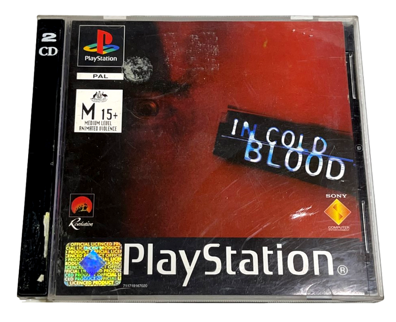 In Cold Blood PS1 PS2 PS3 PAL *Complete* (Preowned)