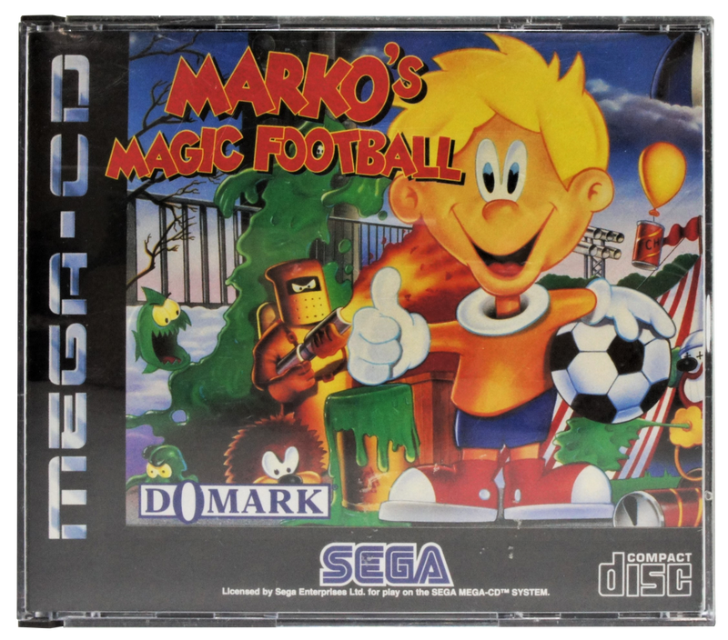 Marko's Magic Football Mega CD PAL *Complete* (Pre-Owned)