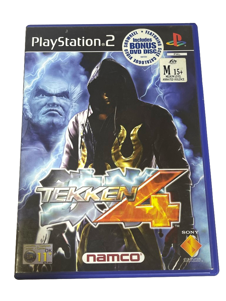 Tekken 4 PS2 PAL *No Manual* (Preowned)