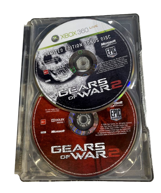 Gears of War 2 Limited Edition XBOX 360 PAL Steelbook (Pre-Owned)