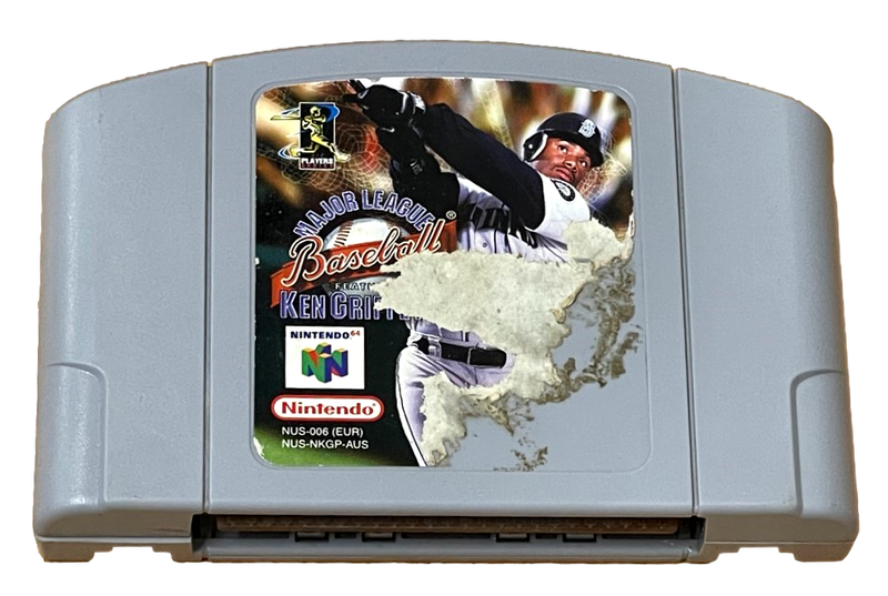 Major League Baseball Featuring Ken Griffey Jr Nintendo 64 N64 PAL