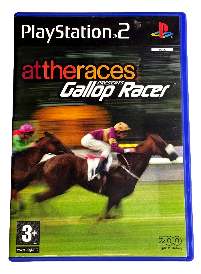 At The Races Gallop Racer PS2 PAL *Complete* (Pre-Owned)