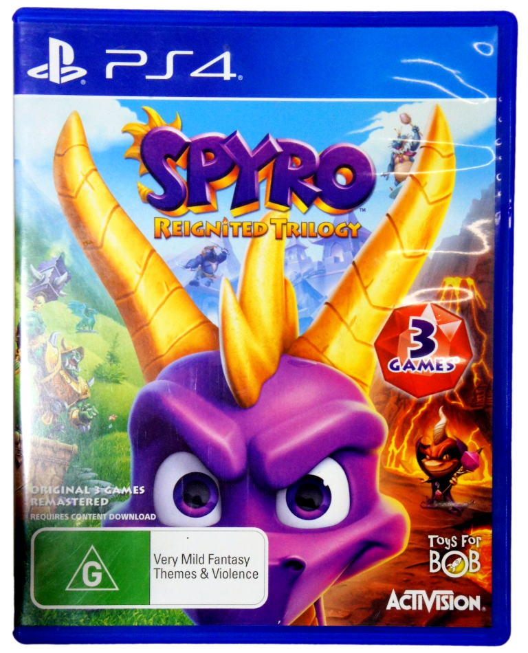 Spyro Reignited Trilogy Sony PS4 PlayStation 4 (Preowned)