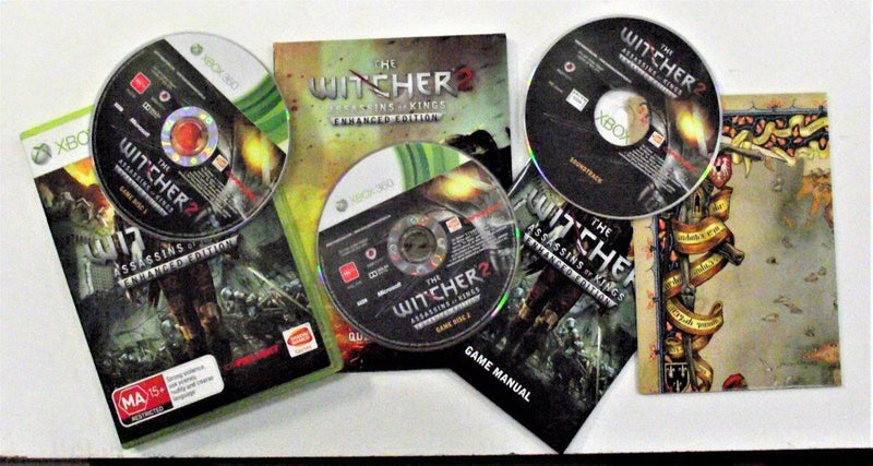 The Witcher 2: Assassins of Kings Enhanced Edition Boxed XBOX 360 PAL *Complete* (Pre-Owned)