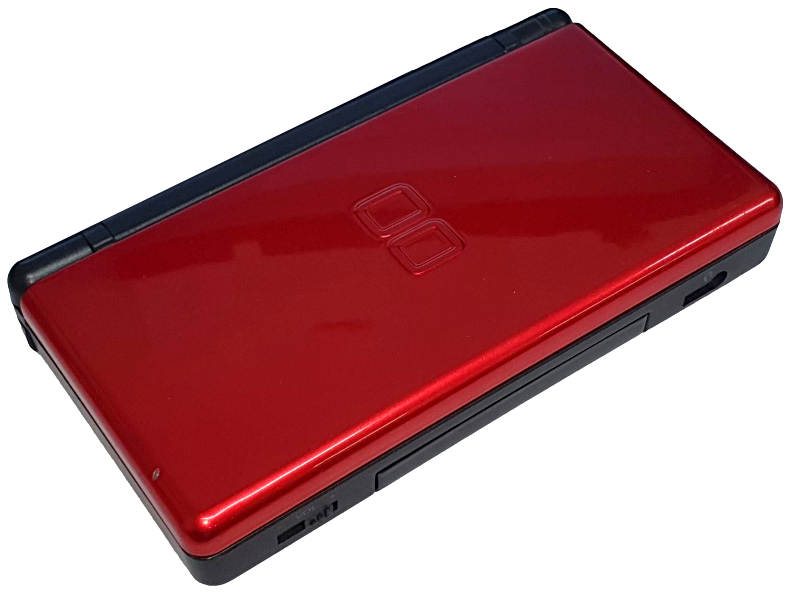 Metallic Red Nintendo DS Lite Console + USB Charger (Pre-Owned)