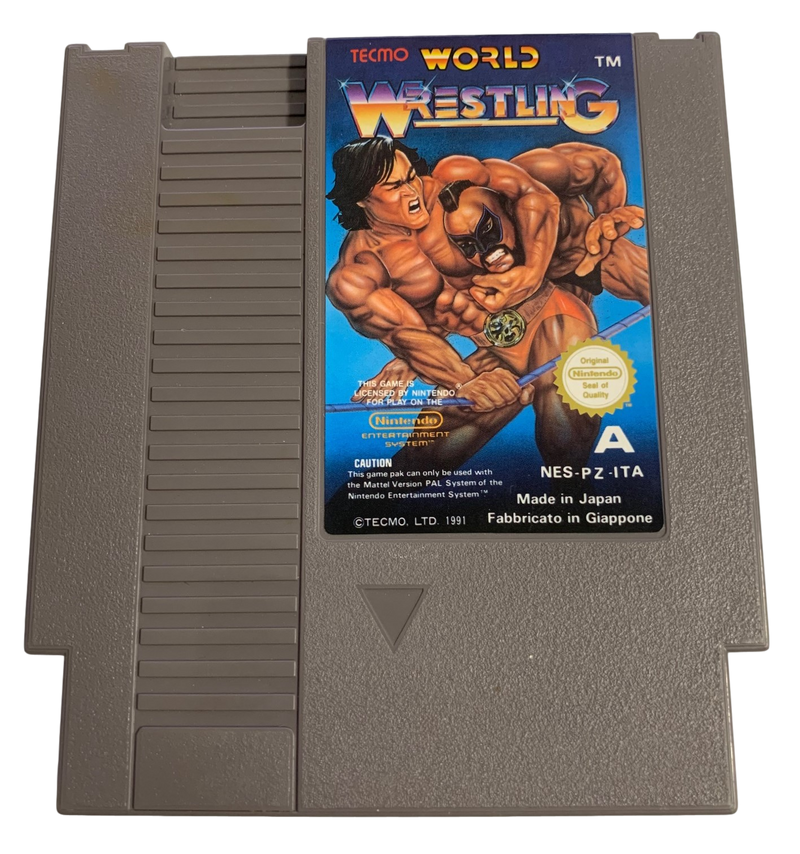 Tecmo World Wrestling Nintendo NES PAL (Preowned)