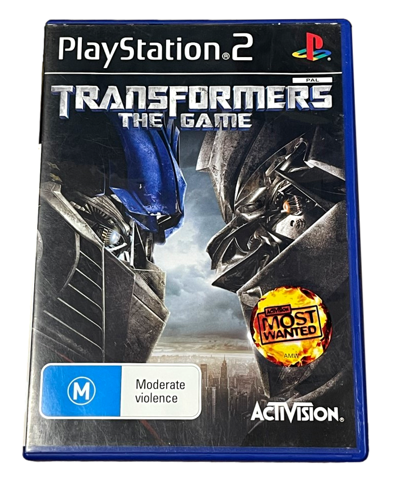 Transformers The Game PS2 PAL *No Manual* (Preowned)